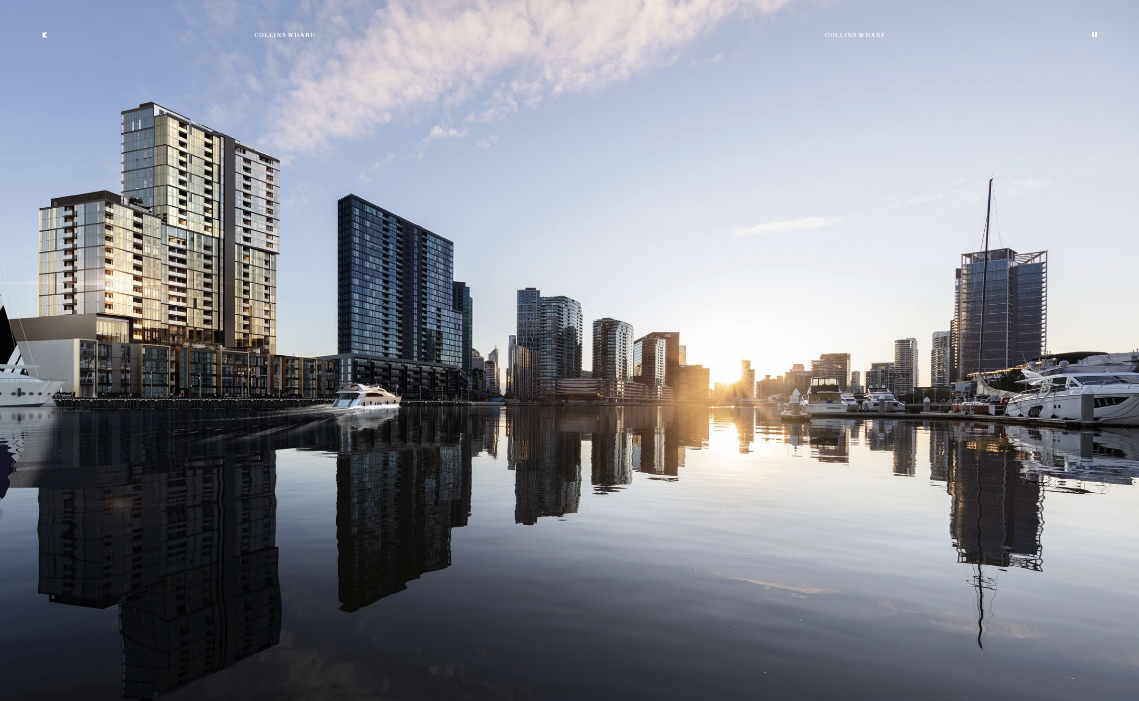 Docklands An exclusive top-floor duplex residence offering generous living across two levels.
